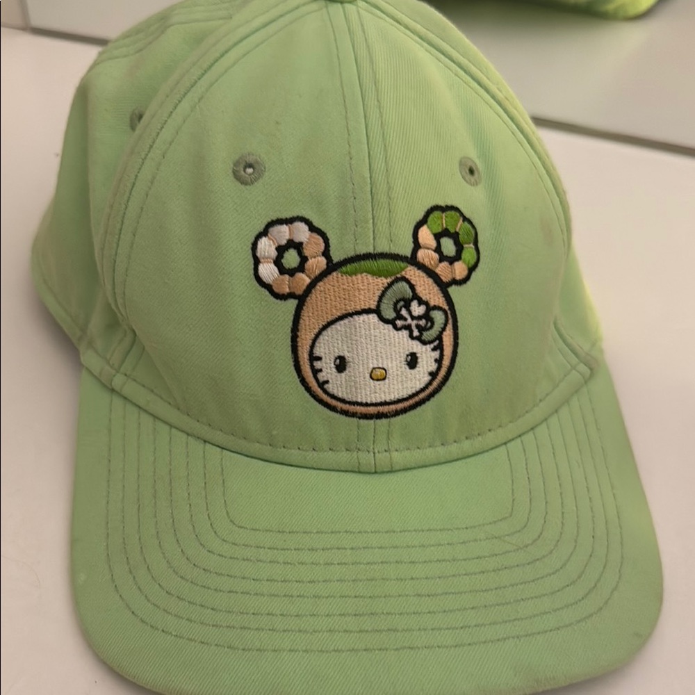 Hello Kitty Green Baseball Cap